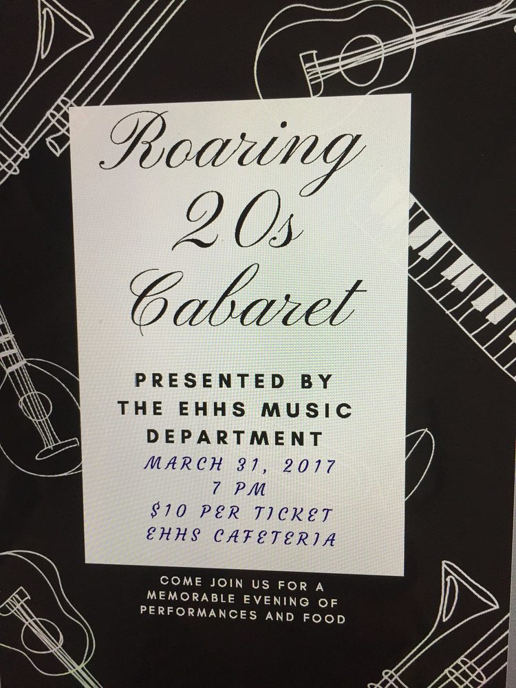 CABARET NIGHT: Music and Food, March 31