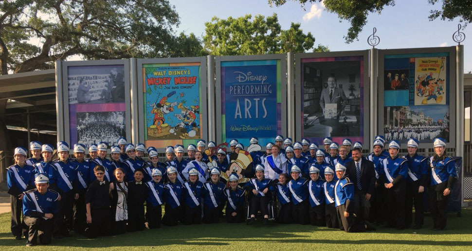 East Hampton High School Band and Chorus return from a successful trip to Disney