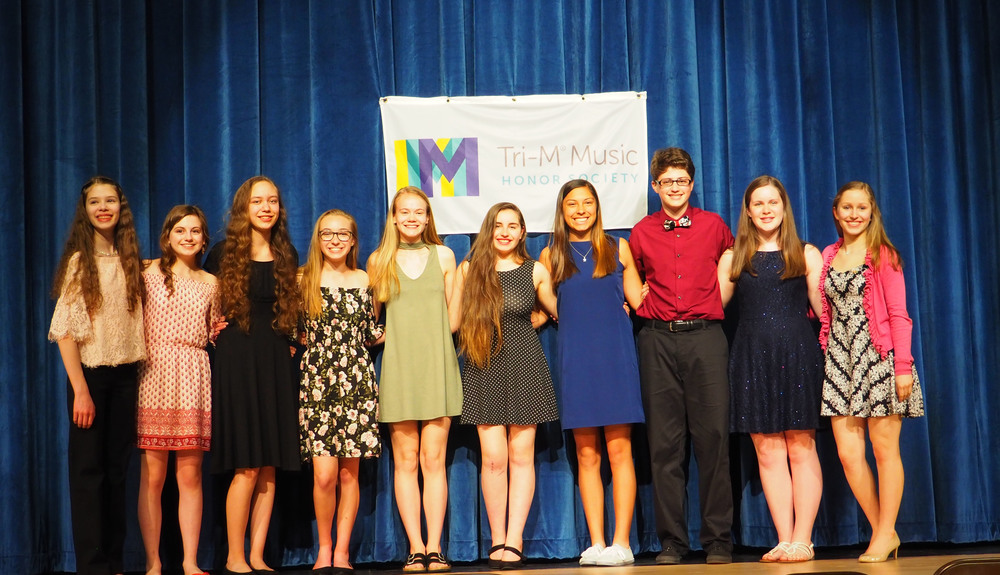 High School inducts 11 newest Music Honor Society Members