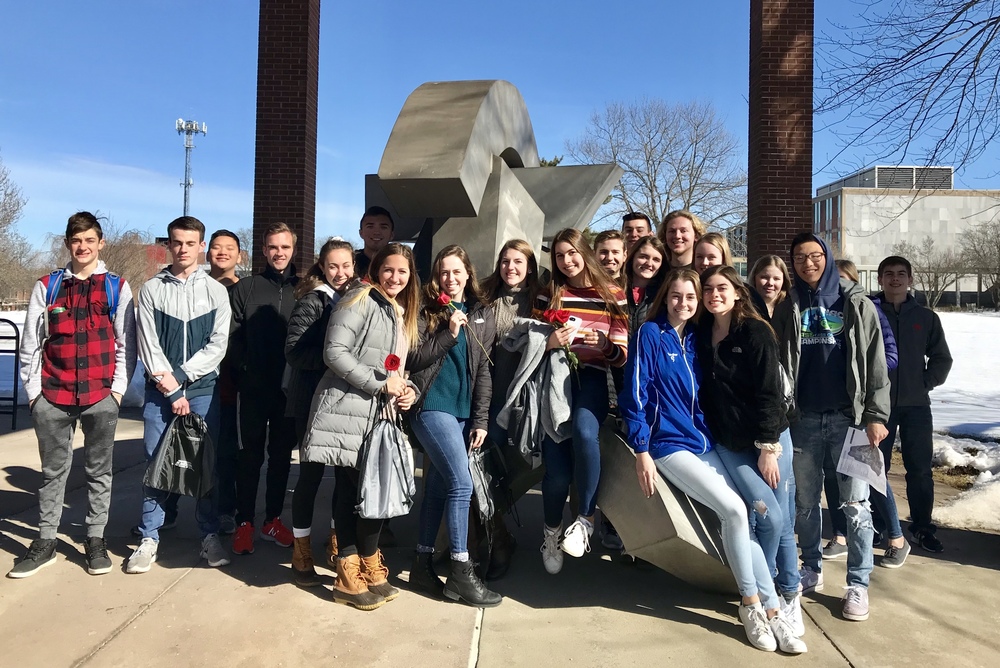 Business Students Explore the University of Hartford during Workshop Field Trip