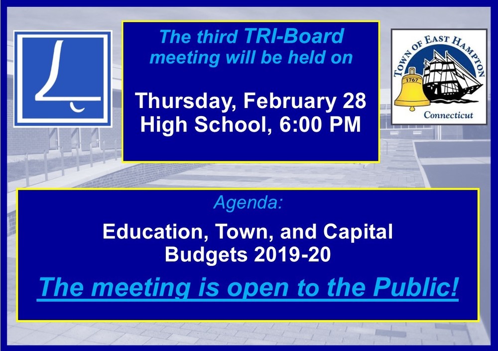 The 2019-20 Budget Process continues!