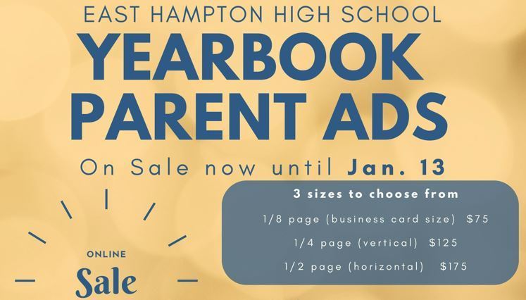 Yearbook Parent Ad Deadline