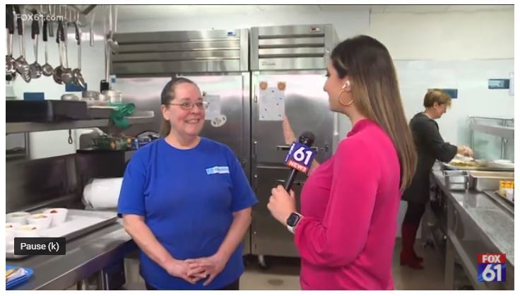 Fox61 News visits EHHS Cafe