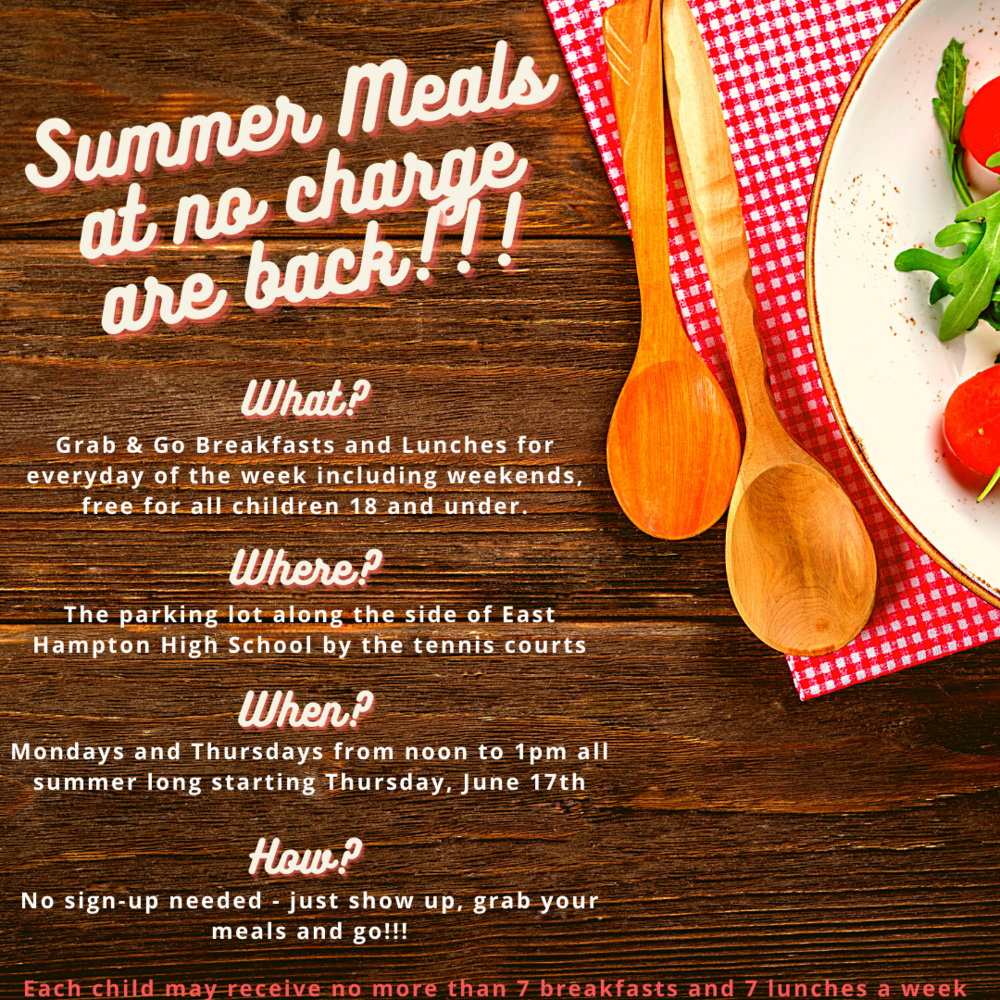 Summer Meals Start June 17th!