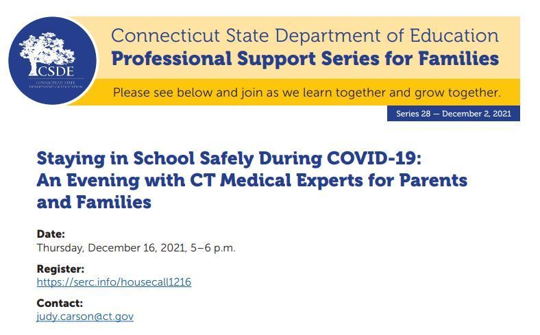 CSDE Professional Support Series