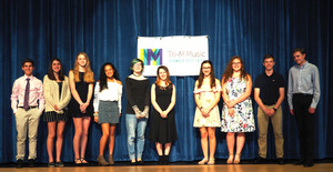 Congratulations to our Newest Tri-M Music Honor Society Members