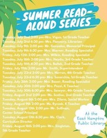 Summer Read-Aloud Series