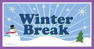 Winter Recess December 23, 2019-January 1, 2020