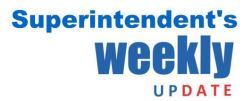 Superintendent  Weekly Update