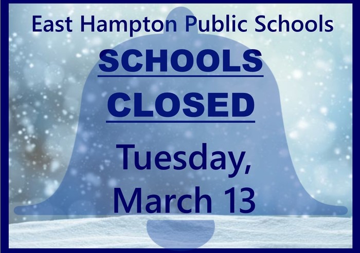 There will be no school on 3/13/18